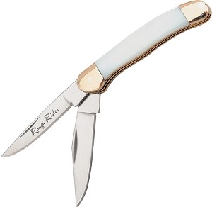 Rough Rider Mother of Pearl Tiny Copperhead Pocket Knife 
